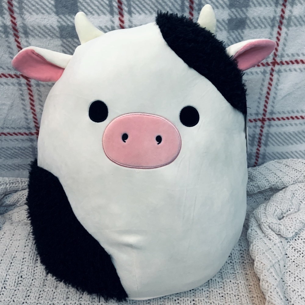 RARE 16” CONNOR THE COW SQUISHMALLOW